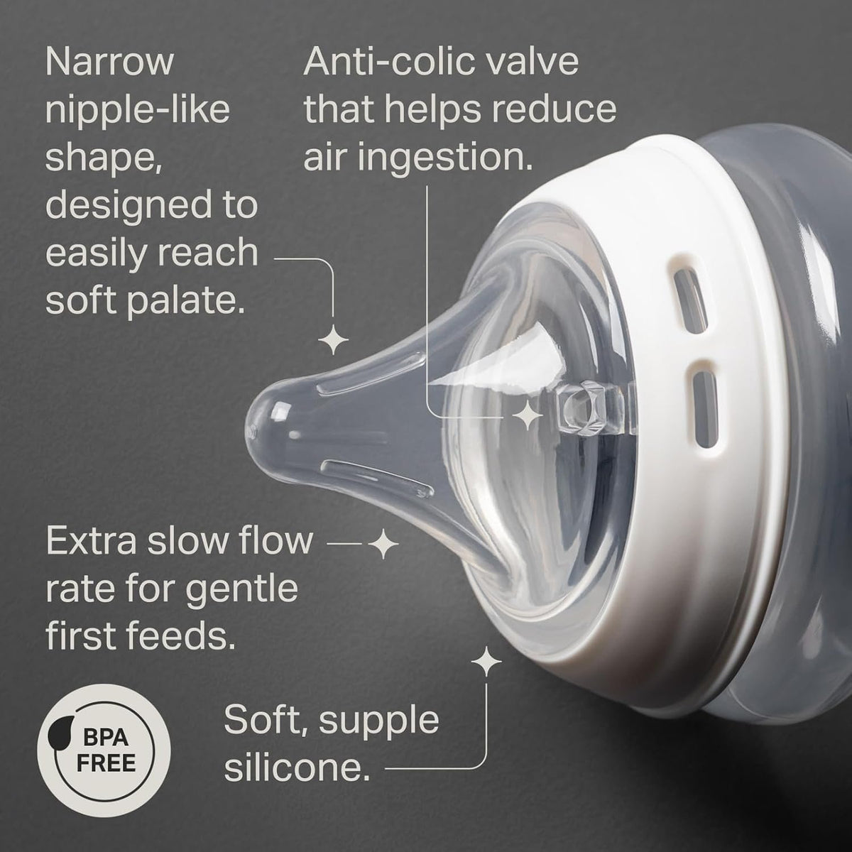 Tommee Tippee Natural Start Self-Sterilizing Anti-Colic Bottles – 150 ml (2 Pack)