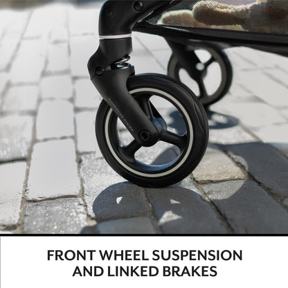 Evenflo Hummingbiird Ultra-Lightweight Carbon Fiber Stroller Crest Grey