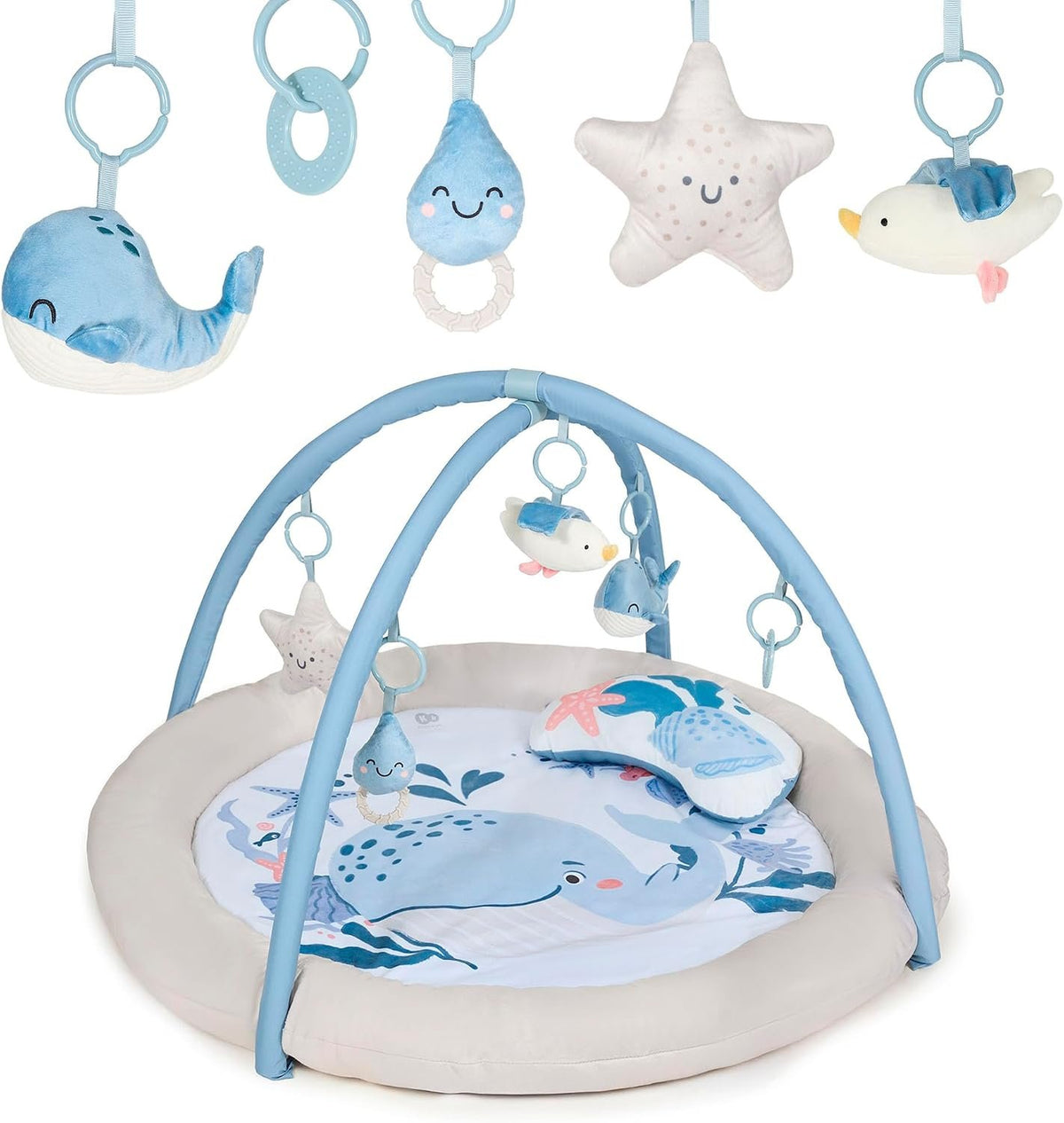Kinderkraft: COZYPLAY Active Gymnastics Play Mat - Nordic Breeze