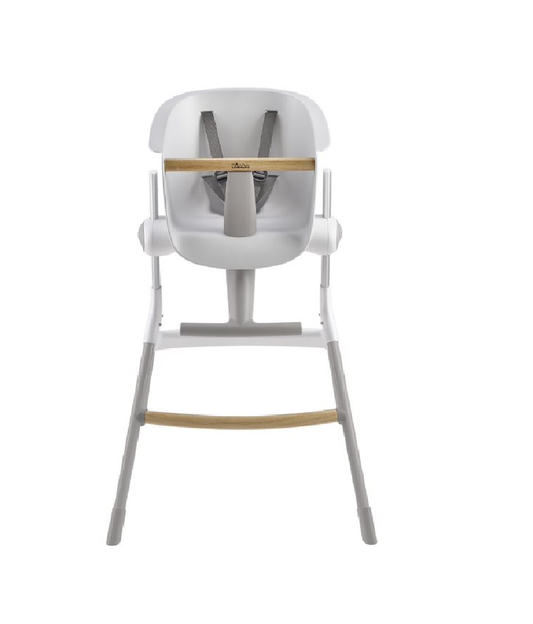 Highchair Up & Down Grey/White