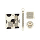 Bibs Gift Set Polka Soothe & Go