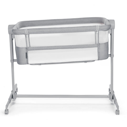 Kinderkraft: NESTE UP 2 2-in-1 Co-Sleeper Bedside Crib - Grey