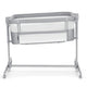 Kinderkraft: NESTE UP 2 2-in-1 Co-Sleeper Bedside Crib - Grey