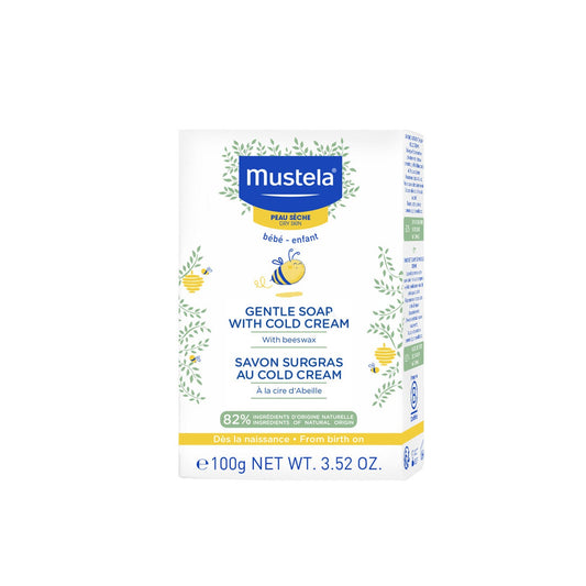 Mustela Gentle Soap with Cold Cream: Nourishing Cleanse for Dry Skin