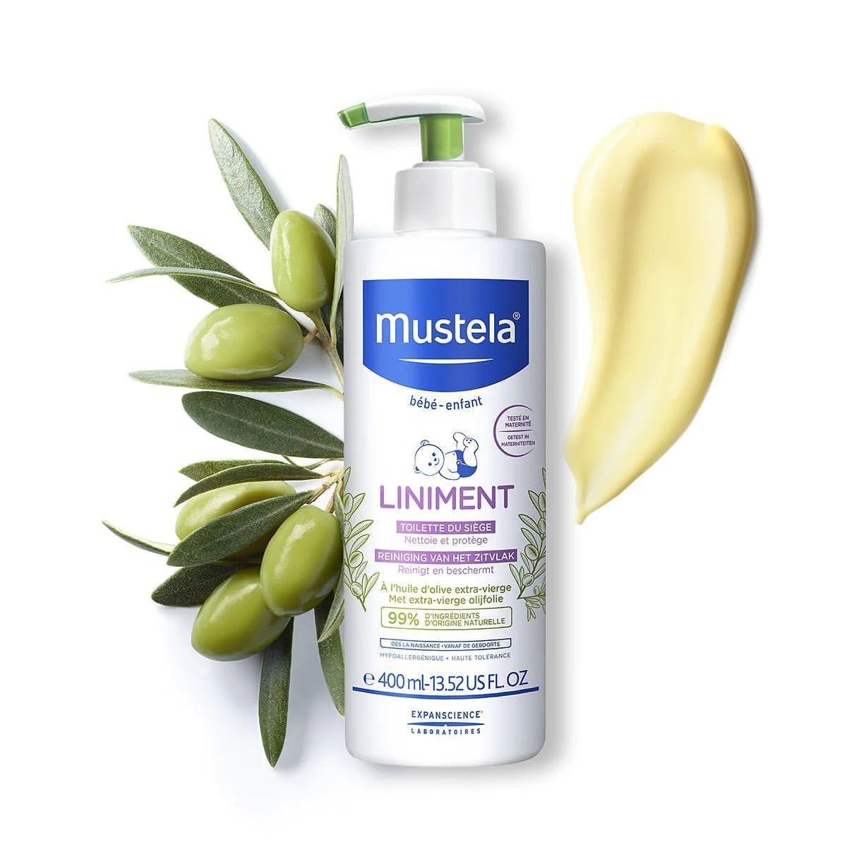 Mustela Liniment: Gentle Cleansing and Protection for Baby's Bottom