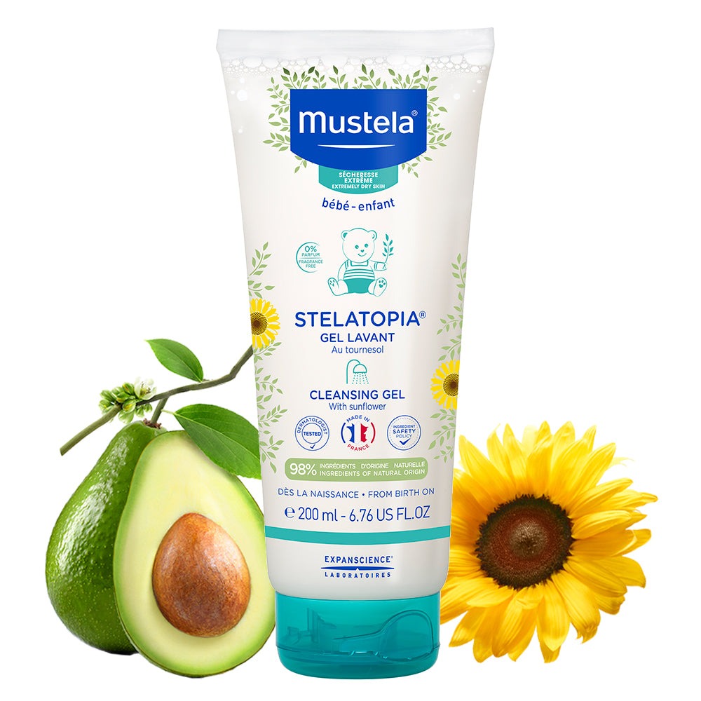 Mustela Stelatopia Cleansing Gel: Gentle Care for Very Dry, Sensitive Skin