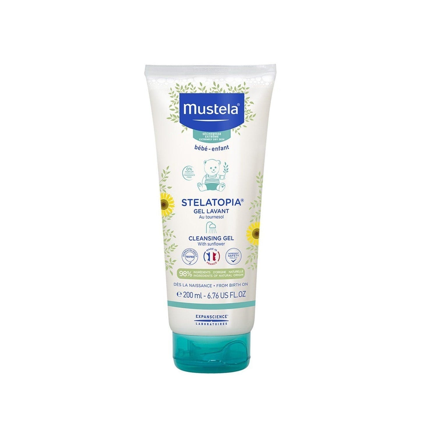 Mustela Stelatopia Cleansing Gel: Gentle Care for Very Dry, Sensitive Skin