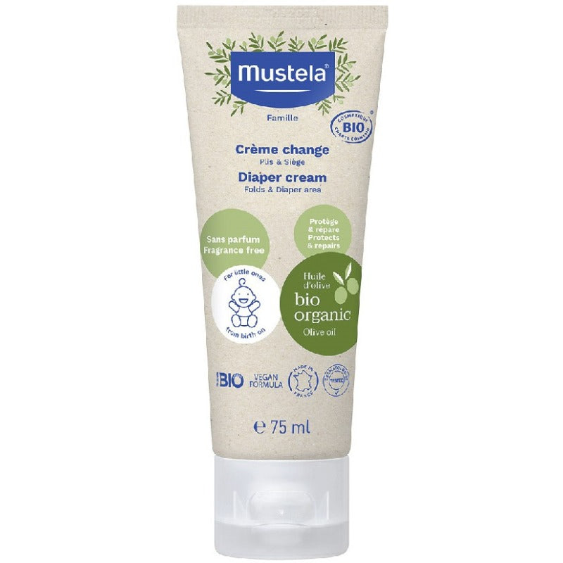 Mustela Bio Organic Diaper Cream: Gentle Protection for Baby's Bottom