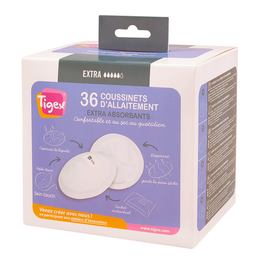 Tigex 36 Extra Absorbent Breast Pads