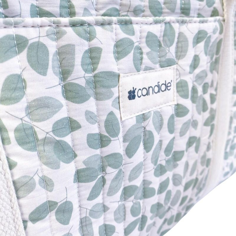 Candide: Feuilles Quilted Diaper Bag (Sac à Langer)