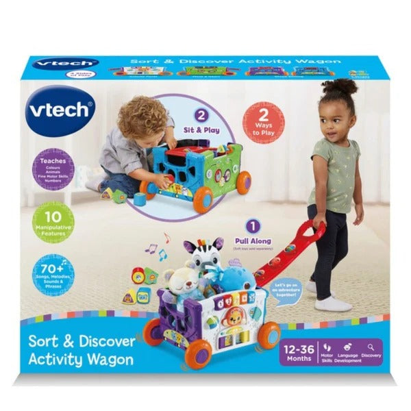 SORT & DISCOVER ACTIVITY WAGON