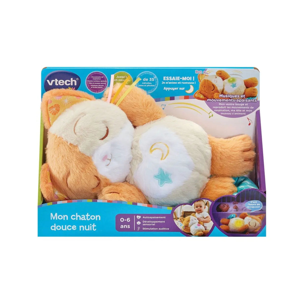VTech Calming Purrs Kitten - French