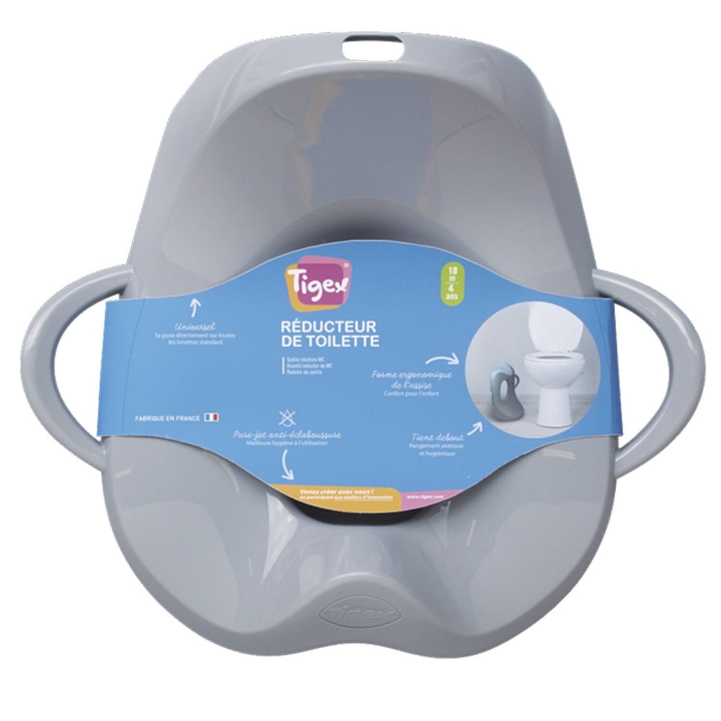 Tigex Toilet Seat Reducer: A Comfortable Transition to the Big Toilet