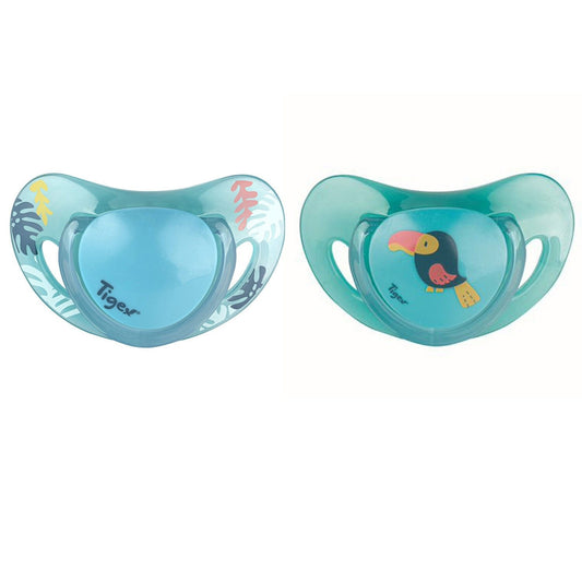 Tigex Anatomical Pacifier with Tropical Design