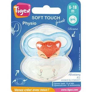 Tigex Anatomical Pacifier with Cute Animal Design