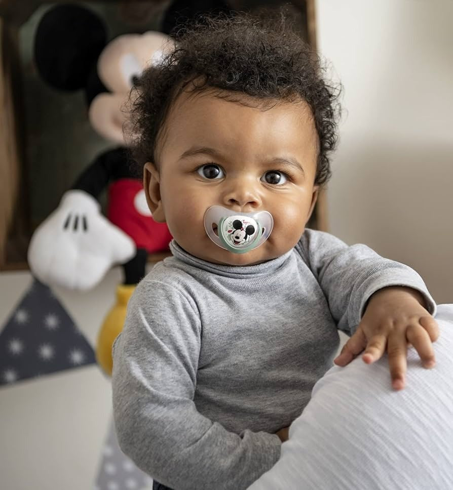 Tigex Smart Silicone Pacifier with Mickey Mouse Design