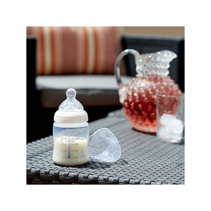 NUK First Choice+ Wide Neck Glass Baby Bottle