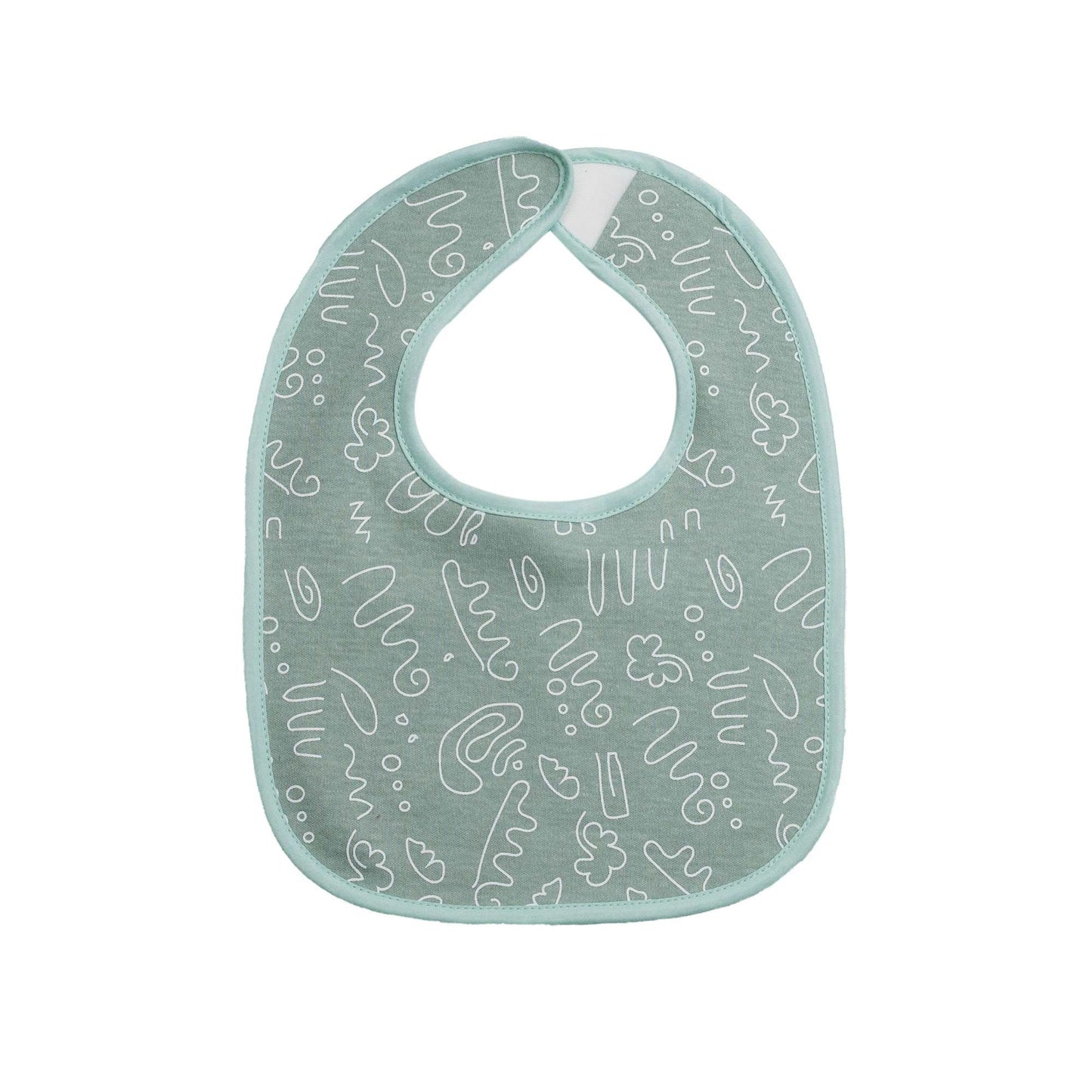 Fun Pattern Baby Bib Set (6 Pack)