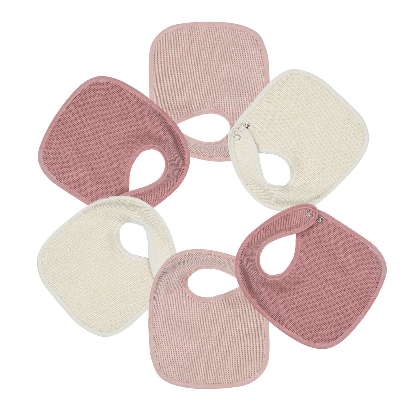 Soft Terry Baby Bibs (6-Pack)