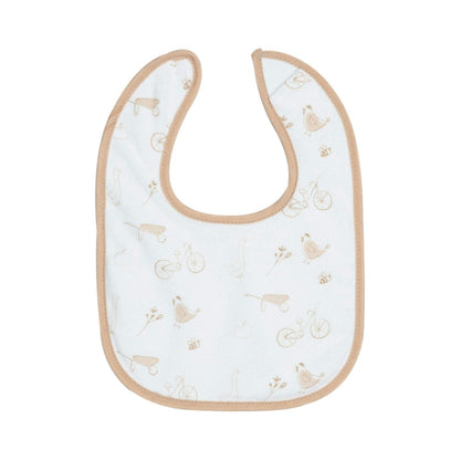 Set of 6 baby bibs - Farm animals