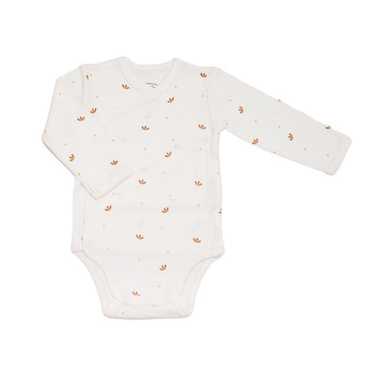 Set of 2 Long-Sleeve Baby Bodysuits