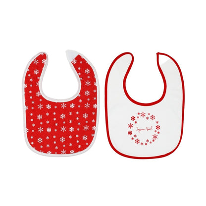 Set of 2 infant bibs - Christmas