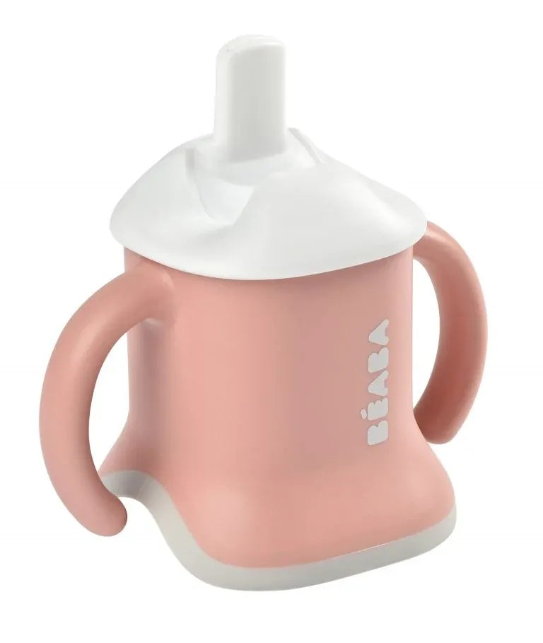 BÉABA: 3-in-1 Evoluclip Training Cup – Pink