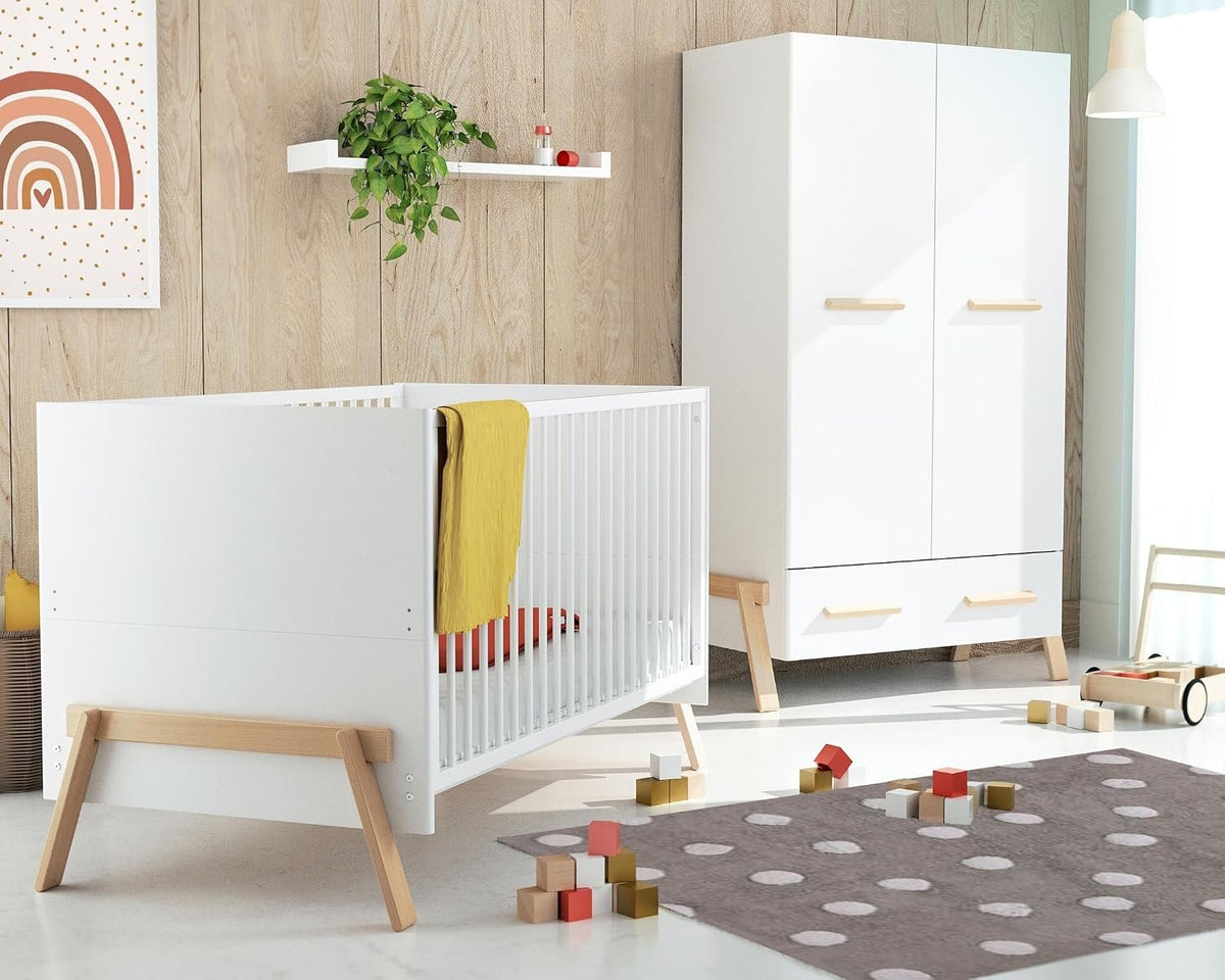 Jurababy: CANAILLE 2-Door Children's Wardrobe