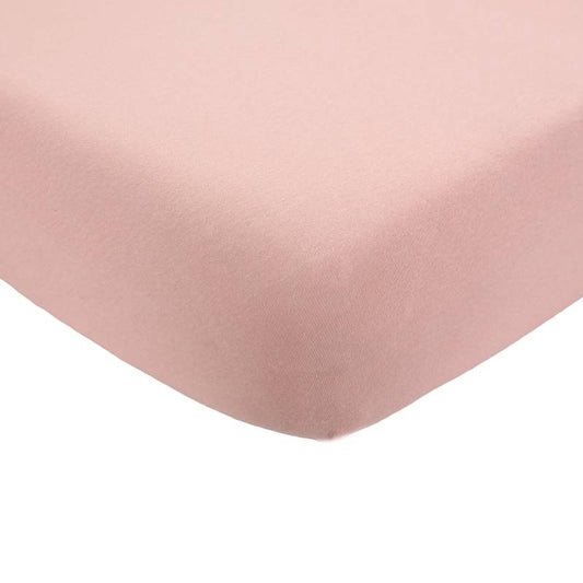 Old Rose Fitted Sheet 70x140 cm
