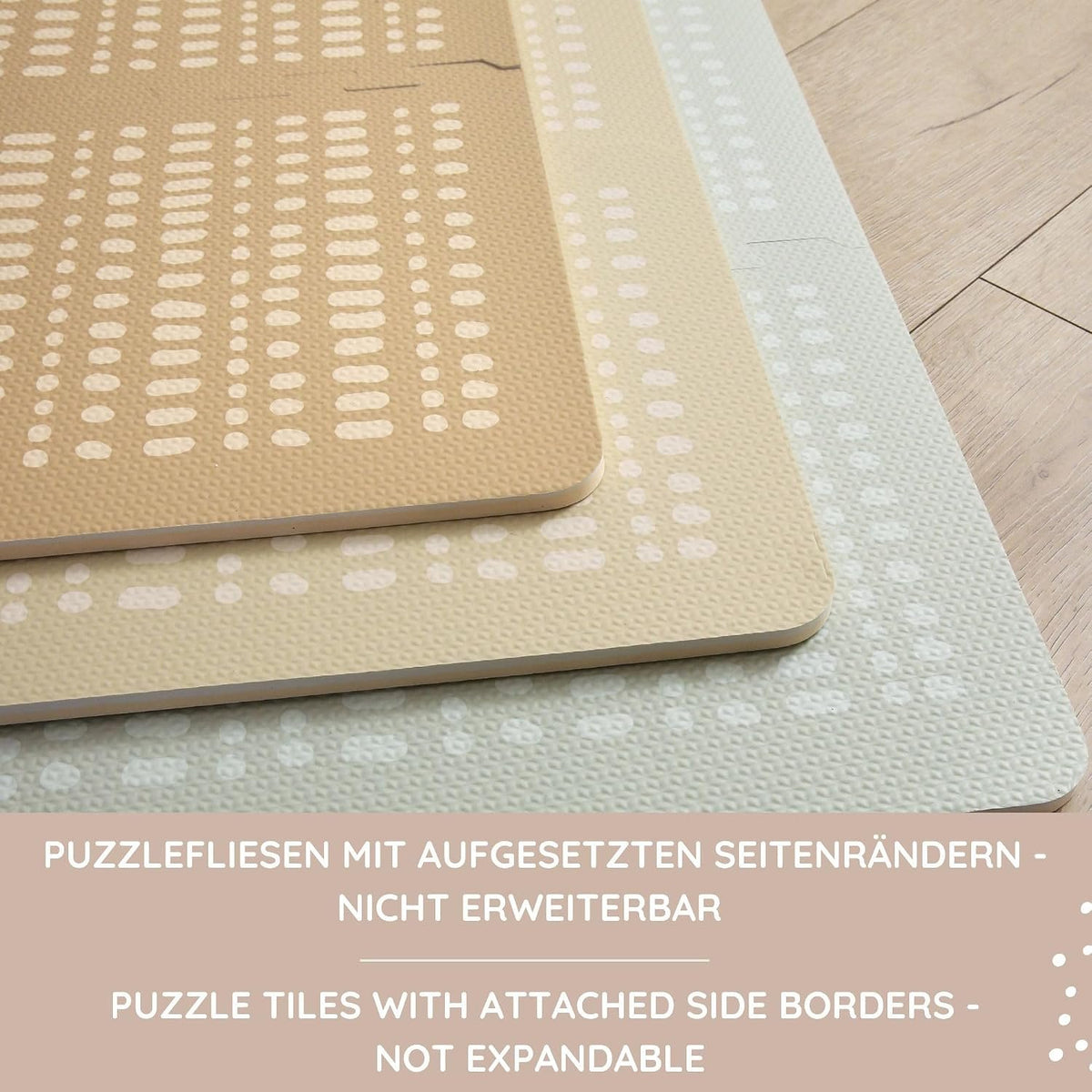 Hakuna Matte Stylish XL Puzzle Mat – Hygge Sand (1.7m x 1.2m)
