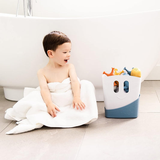 Ubbi Bath Time Essential Gift Set - Muted Blue