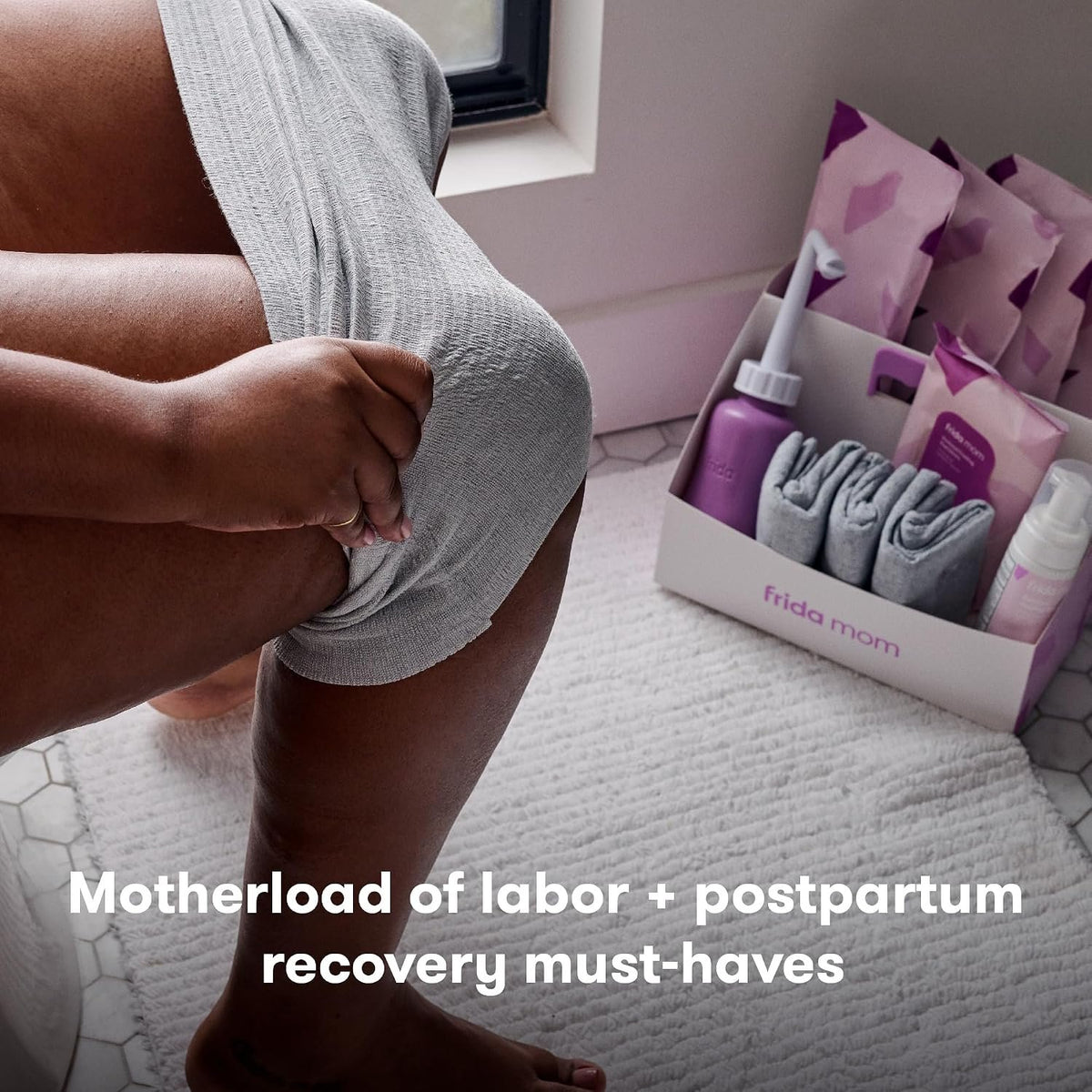 Frida Mom: Labor, Delivery & Postpartum Recovery Hospital Kit (15-Piece Set)