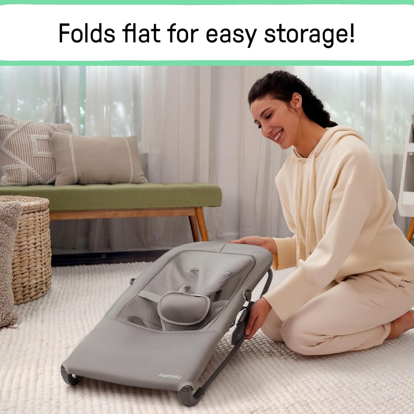 Ingenuity Nestle Vibrating Rocker & Infant Seat