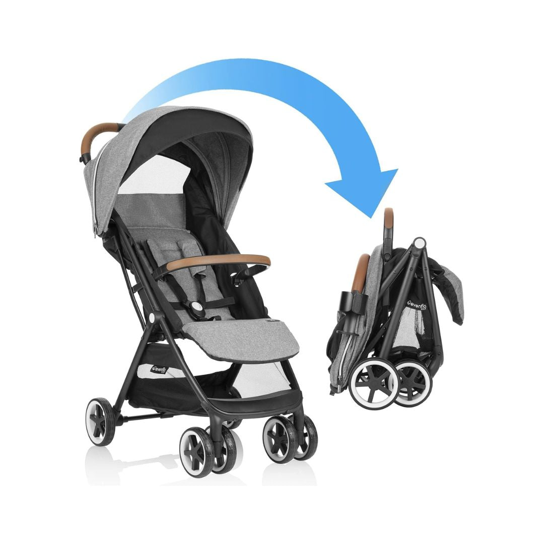 Evenflo: GOLD Otto Self-Folding Lightweight Travel Stroller