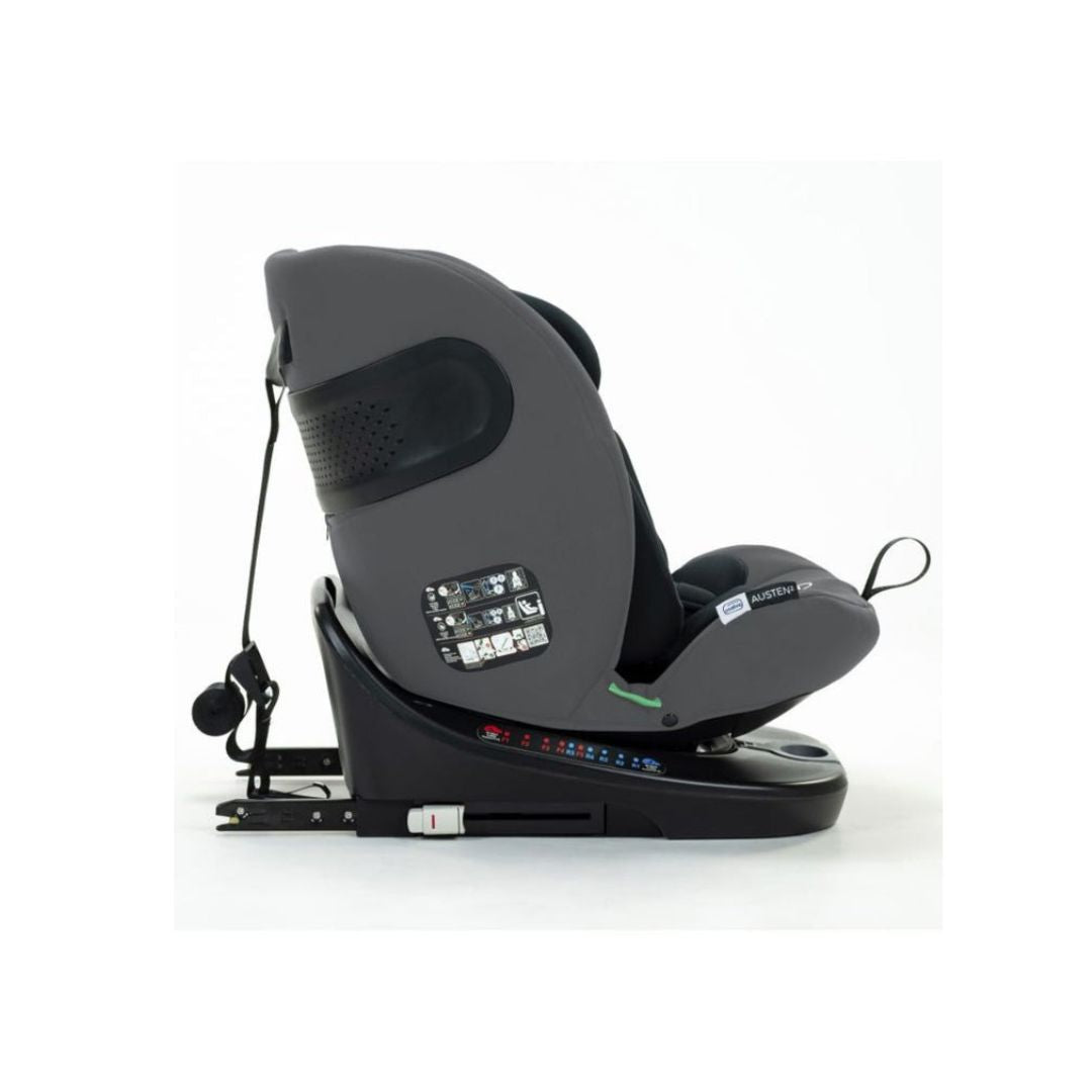 Asalvo Austen 2 i-Size Car Seat – Grey (40–150 cm)