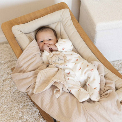 Trois Kilos Sept Rocking Horse Velour Pyjamas (3M)