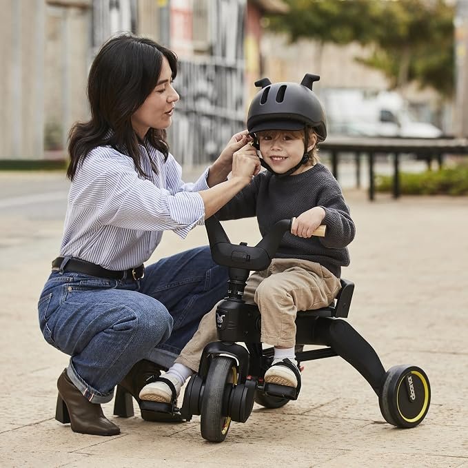 Doona: Liki Trike S3 - 5-in-1 Compact Foldable Tricycle (Desert Green)