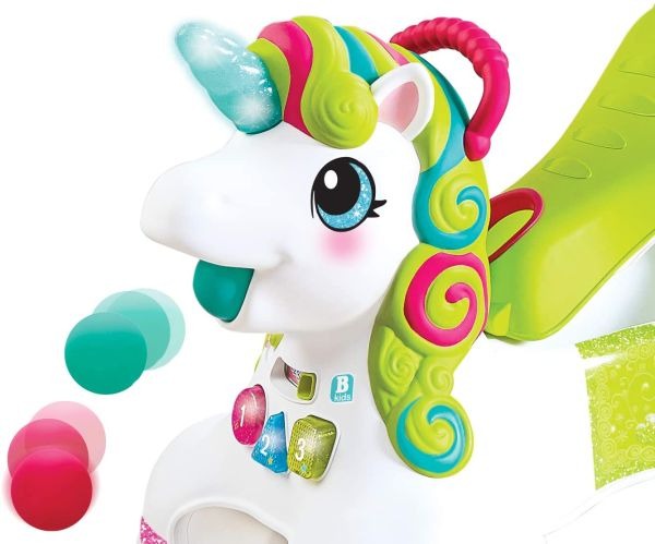 Infantino 3-in-1 Sit, Walk & Ride Unicorn - A Magical Ride for Little Explorers