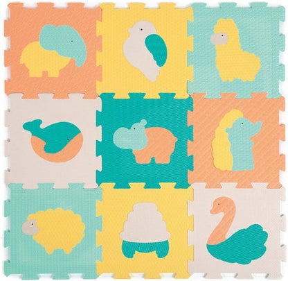 LUDI Touch & Feel Animal Foam Tiles