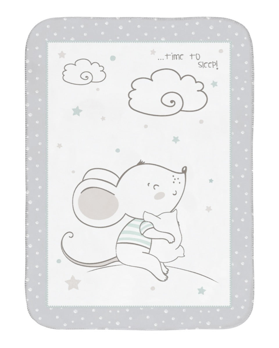 Super soft blanket 110x140 cm Joyful Mice