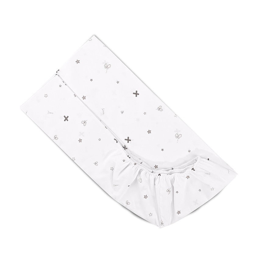 Honey Bunny Beige fitted sheet 60x120 + 15cm