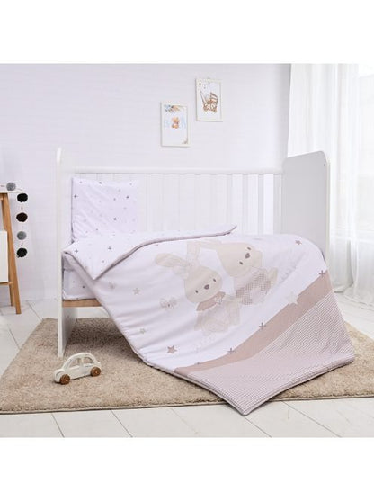 Honey Bunny Beige 3-piece bedding set