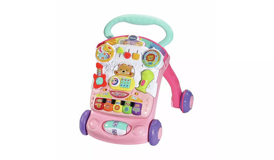 VTech First Steps Interactive Activity Baby Walker – Pink