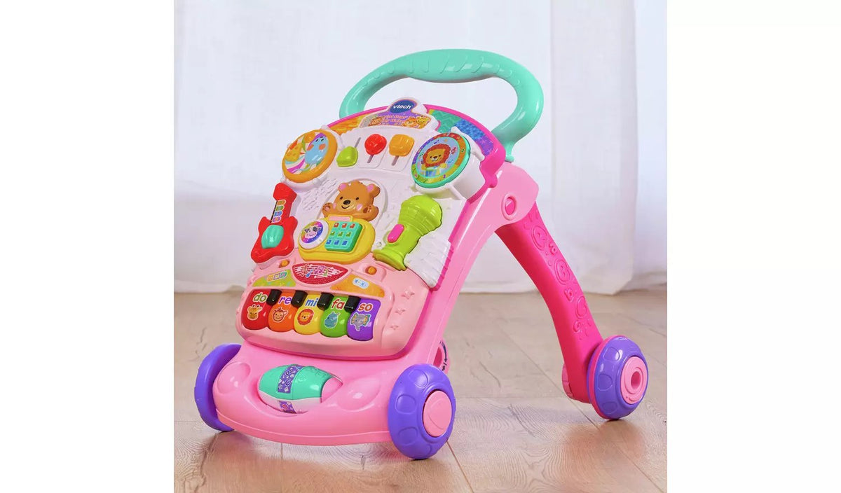 VTech First Steps Interactive Activity Baby Walker – Pink