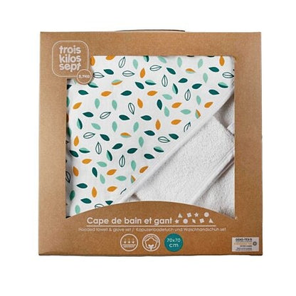 Hooded Towel & Glove Set