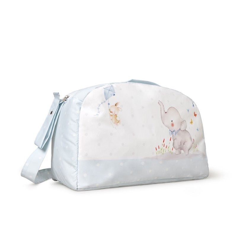 Interbaby Elephant Blue Diaper Bag