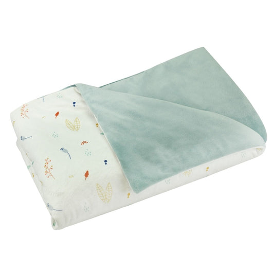 Baby blanket - 75x100cm - Sage green