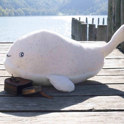 Whale plush toy