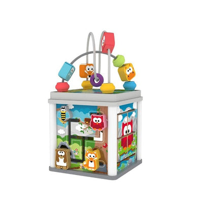 J'Adore Wooden Zoo Animal Activity Cube Center