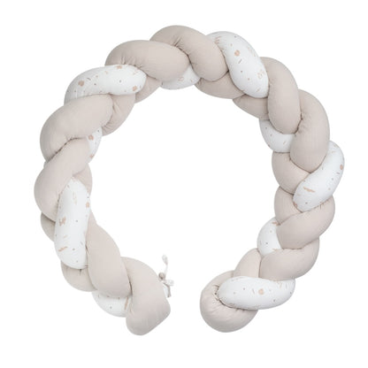 Ecru and beige decorative braid